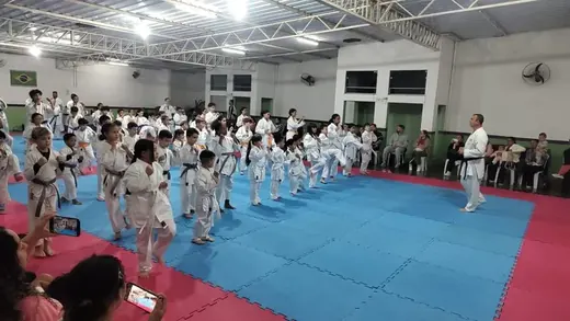 08/07 - Troca de Faixa de Karatê — foto 95