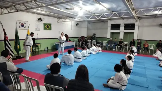 08/07 - Troca de Faixa de Karatê — foto 111